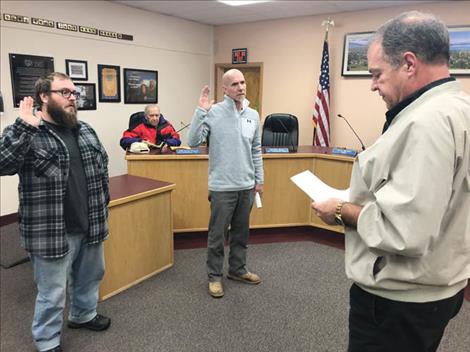 Valley Journal New Polson officials sworn in